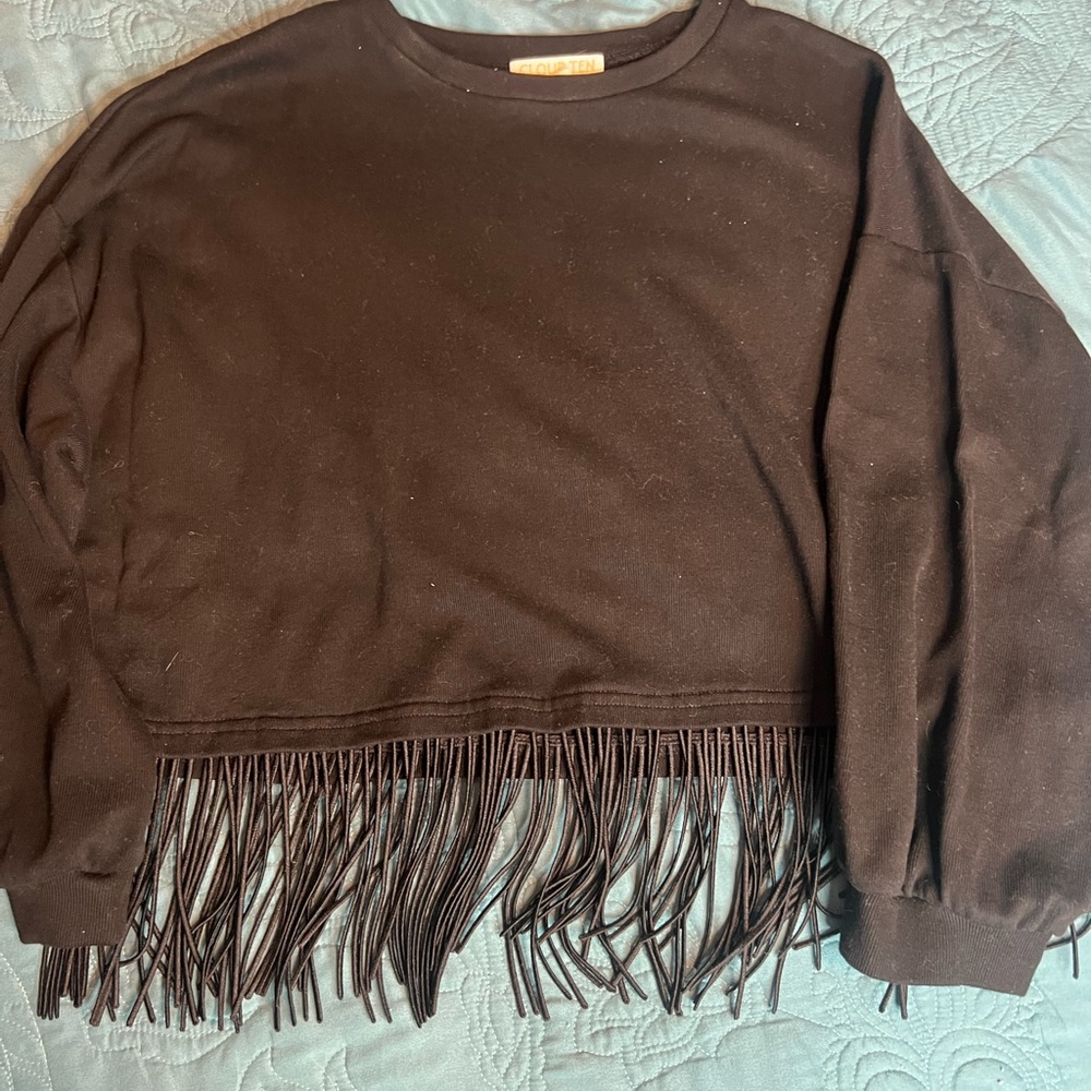 Cloud 10 Fringed Sweatshirt